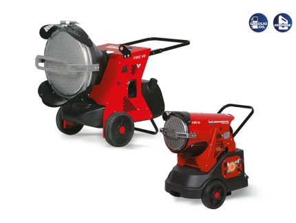 FIRE - GENERATORI MOBILI D’ARIA CALDA A RAGGI INFRAROSSI