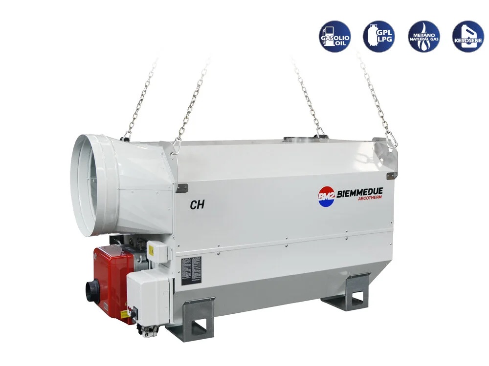 img_4742 CH - GENERATORI D’ARIA CALDA PENSILI A GRANDE PORTATA A COMBUSTIONE INDIRETTA - immagine 1