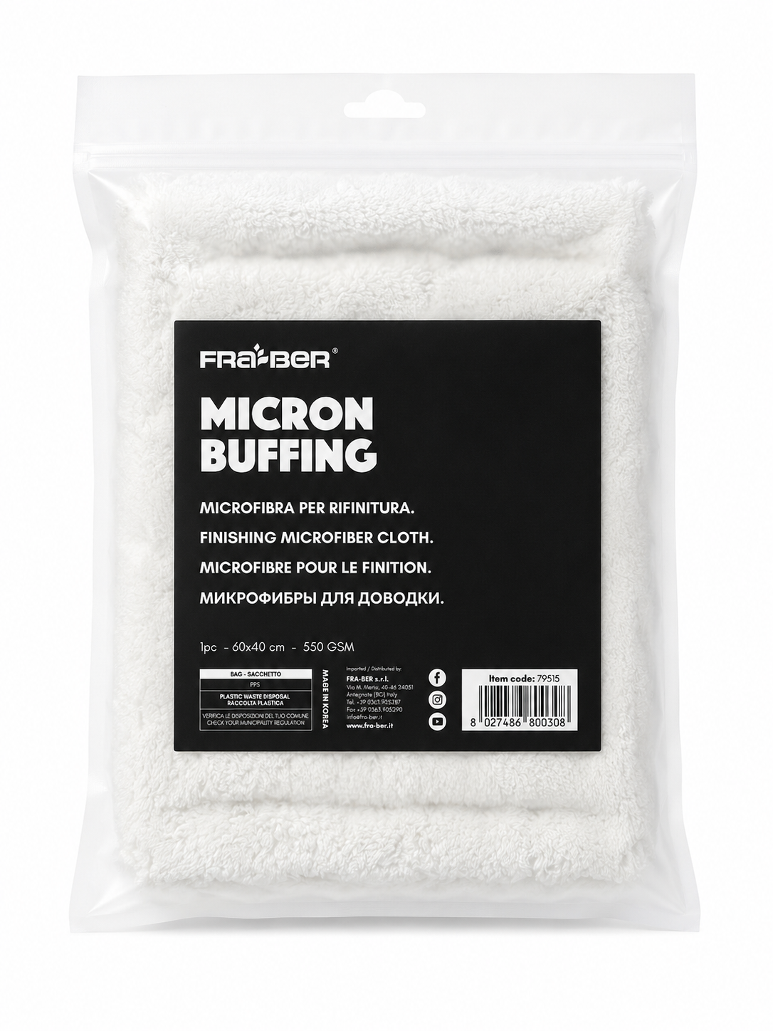 3e1833a2-ebab-4f94-b87b-ea53061eff67 FRA-BER Micron Buffing - Microfibra per Rifinitura - immagine 1