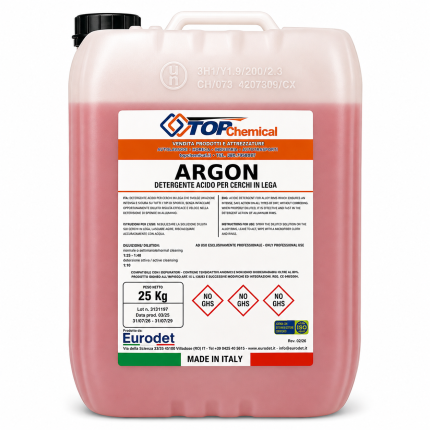 Eurodet Argon Detergente acido per cerchi in lega