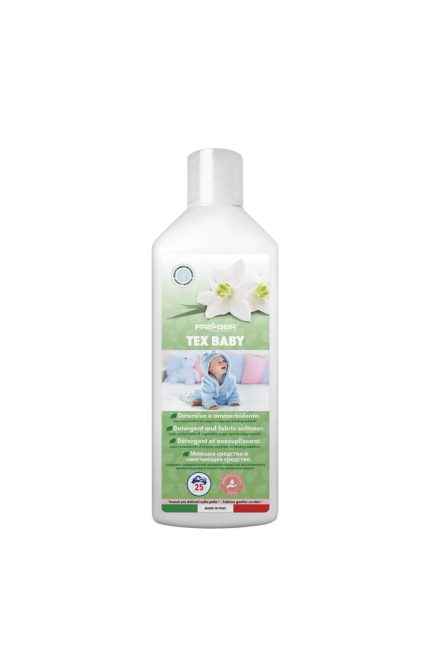 TEX BABY DI FRA-BER DETERSIVO E AMMORBIDENTE PER BIMBI E PELLI SENSIBILI
