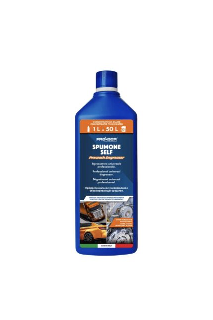 SPUMONE SELF DI FRA-BER PRELAVAGGIO AUTO E DETERGENTE SGRASSATORE UNIVERSALE