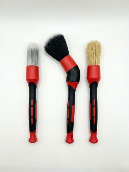Set professionale 3 spazzole + 1 connettore